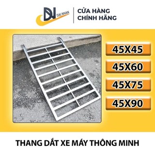 Thang dắt xe máy thông minh, chất liệu thép chắc chắn, sơn tĩnh điện tải trọng