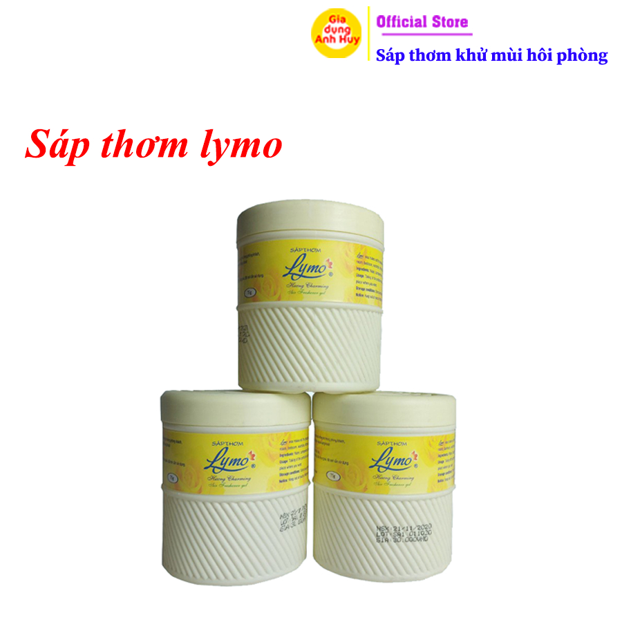 Sáp thơm lymo để phòng ngủ tủ quần áo và nhà vệ sinh hương thơm nhẹ nhàng - GDAH