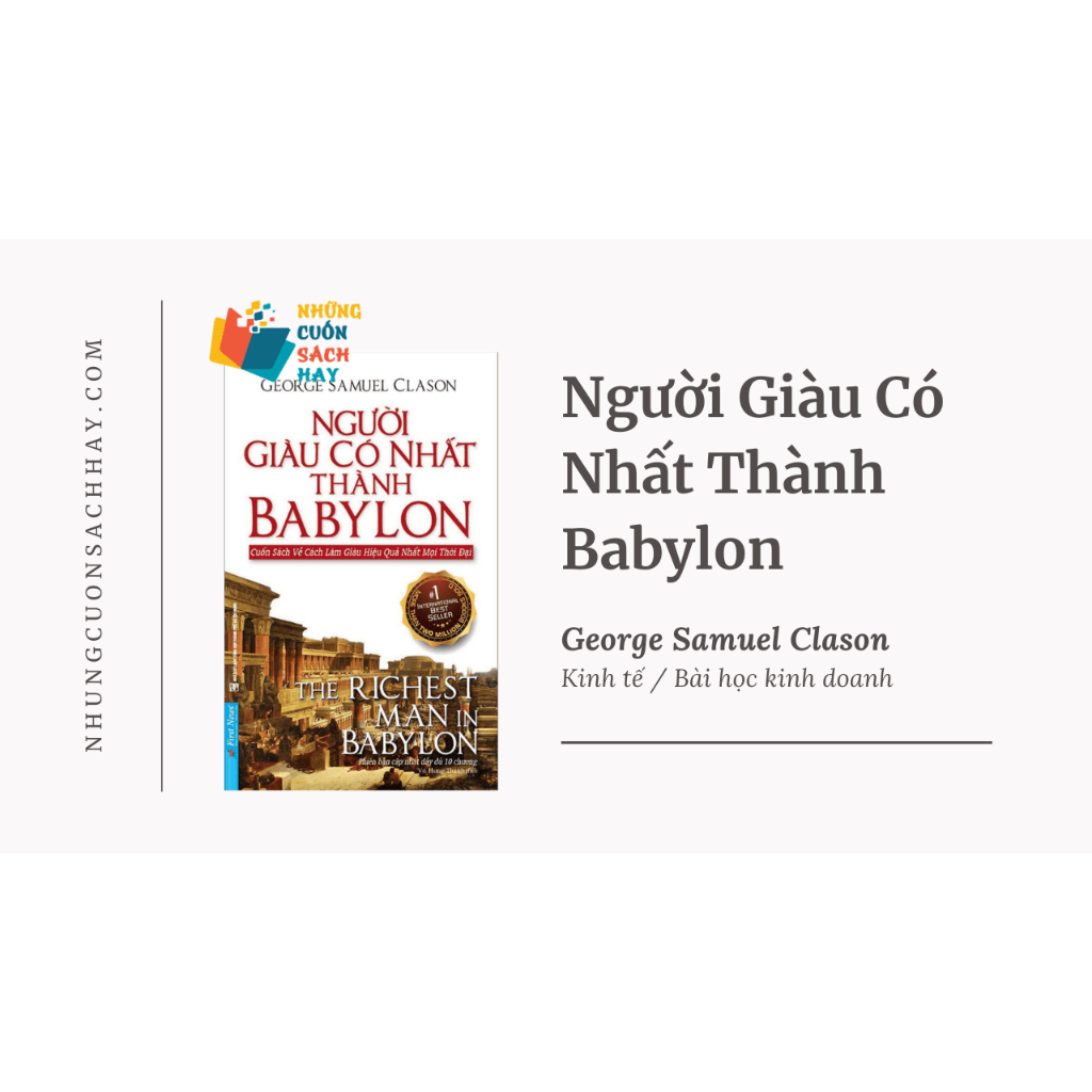 Sách - Người giàu có nhất thành babylon