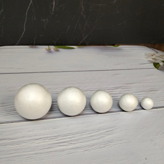 Quả cầu xốp🔮 kích thước đường kính 3cm,4cm,5cm, 6cm,7cm 🎐🔮