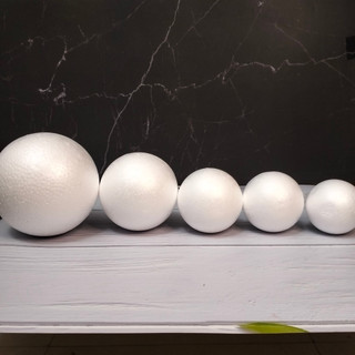 Quả cầu xốp🔮 kích thước đường kính 8cm, 9cm,10cm, 12cm, 15cm 🎐🔮