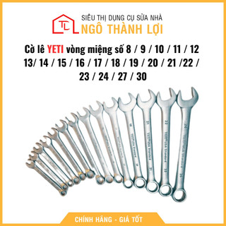 Cờ lê yeti vòng miệng số 8 / 9 / 10 / 11 / 12 / 13 / 14 / 15 / 16 / 17 / 18 / 19 / 20 / 21 /22 / 23 / 24 / 27 / 30