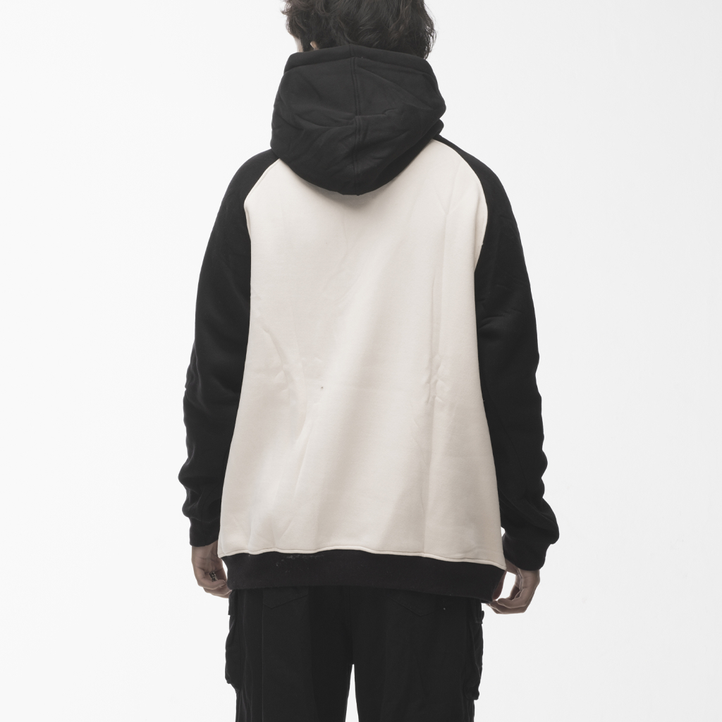 Áo Hoodie Oversize Dusty Studio Mix, Hoodie nam nữ form rộng thêu logo