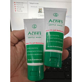 GEL RỬA MẶT ACNES NGĂN NGỪA MỤN