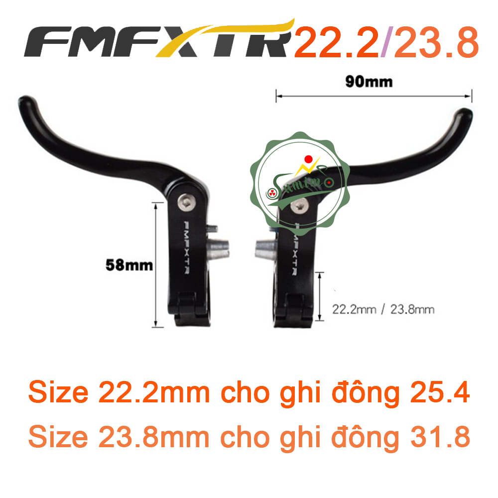 Bộ tay thắng phụ FMFXTR nhôm cho xe road hoặc fixed gear