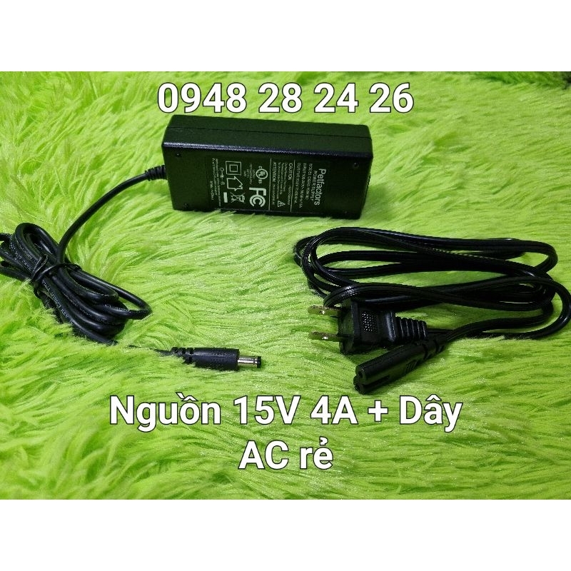 ADAPTER - NGUỒN THAY THẾ LOA KÉO 15V 4A