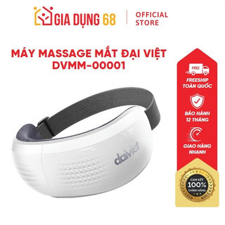Máy massage mắt túi khí thông minh giúp giảm thâm giảm đau mắt hiệu quả, hàng chính hãng Đại Việt DVMM-00001