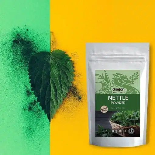 Bột Lá Tầm Ma Hữu Cơ Nettle Power 150g - DRAGONFOODS