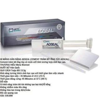 Adseal chất hàn tuỷ_trám bít ống tuỷ- chất liệu sinh học