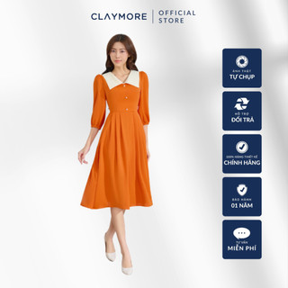Váy Đầm Xòe Chun Tay CLAYMORE Mã CDX2W3F07737