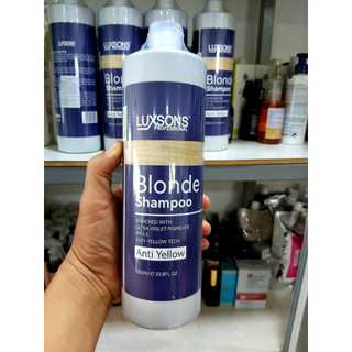 dầu gội tím khử ánh vàng luxsons 1000ml