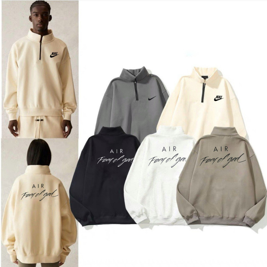 Áo Nỉ NIKE AIR Chính Hãng Nam Nữ Cao Cấp, Sét kéo Xịn Chất Nỉ Dày Dặn  Nỉ bông Cao Cấp siêu xịn xò N24  ACA STORE