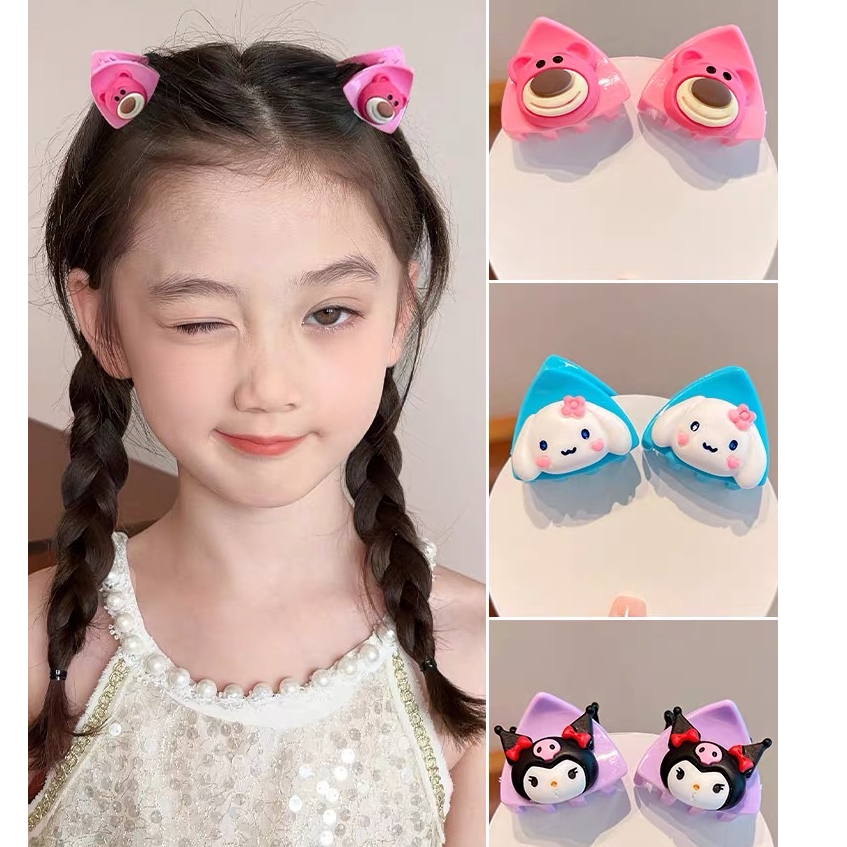 Cặp Tóc Nhiều Hình Dễ Thương Xinh Xắn Phong Cách Đáng Yêu Cho Bé Gái K175