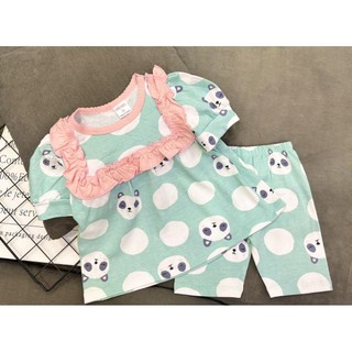 Sale Bộ thun borip lửng bé gái