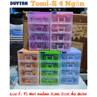 🌱Duy Tân Store🌱Tủ nhựa duy tân TOMI-S 4 NGĂN - Nhiều MÀu Xinh
