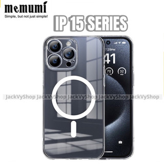 Ốp Memumi bảo vệ camera hỗ trợ sạc ko dây cho Smart iPhone 15 Pro,14 Promax ,16 Pro ,13 Promax bảo hành ố vàng trọn đời