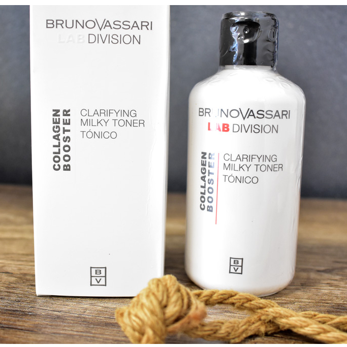BrunoVassari Collagen Booster – Clarifying Milky Toner - Toner Chống Lão Hóa Và Làm Sáng da
