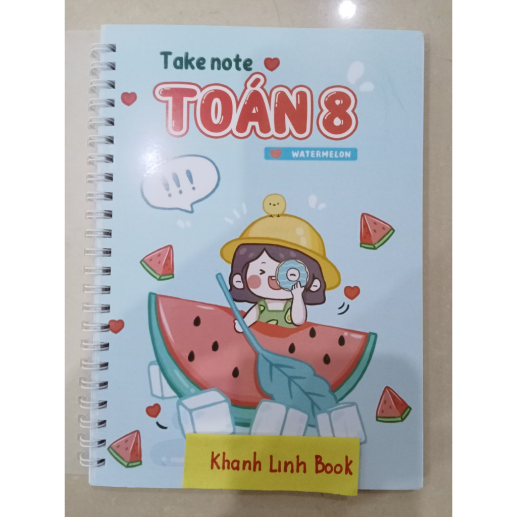 Sách - Takenote Toán 8