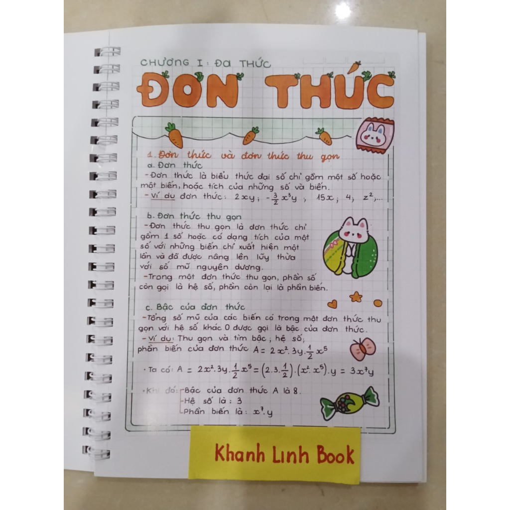 Sách - Takenote Toán 8