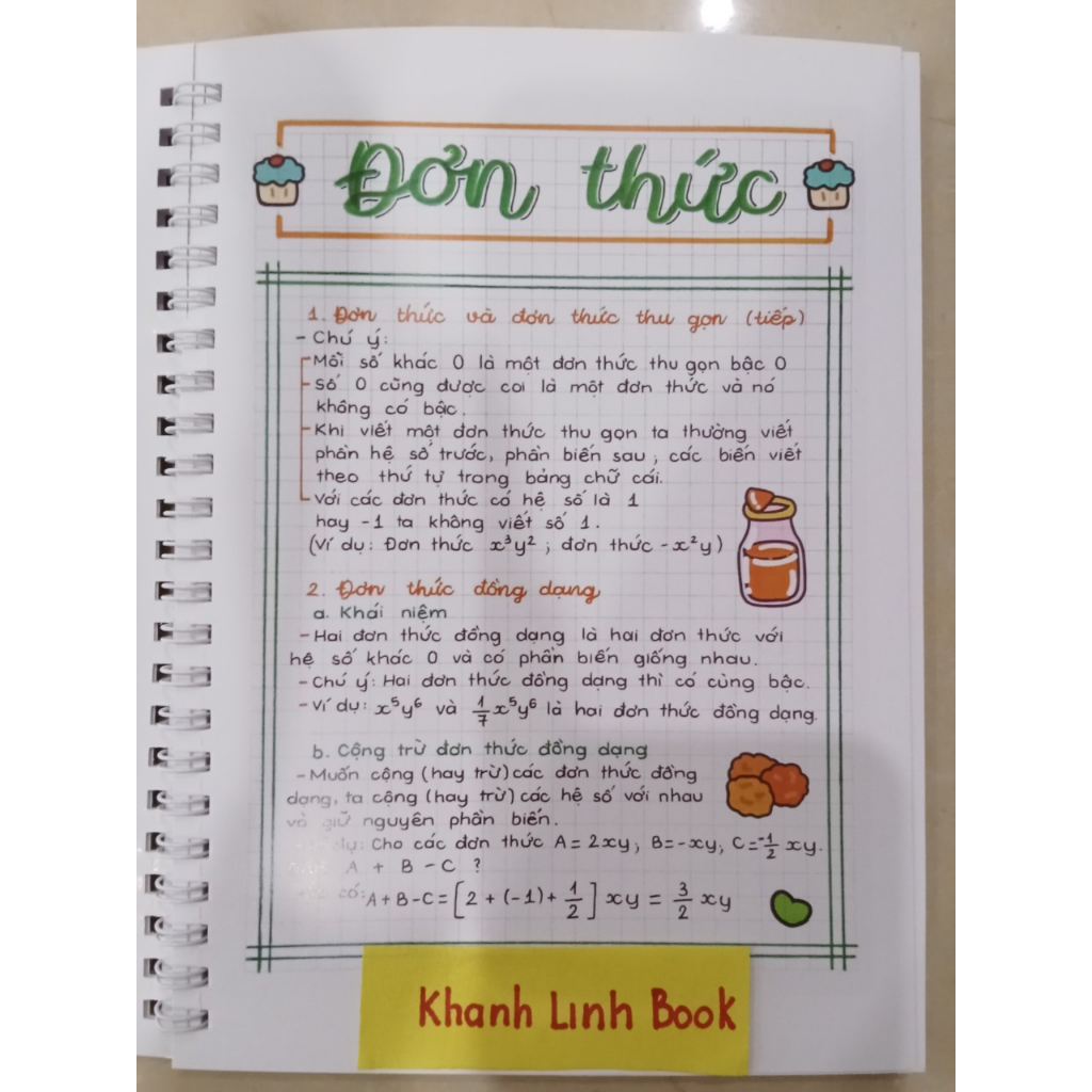 Sách - Takenote Toán 8