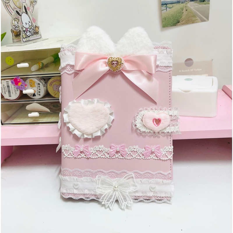 Binder decor ren, cánh thiên thần, sticker các mẫu nhiều mầu sắc, các mẫu top decor ren xinh xinh