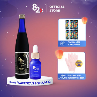 82X Liệu Trình Kết Hợp Placenta Sakura và Serum AI Cho Làn Da Hư Tổn