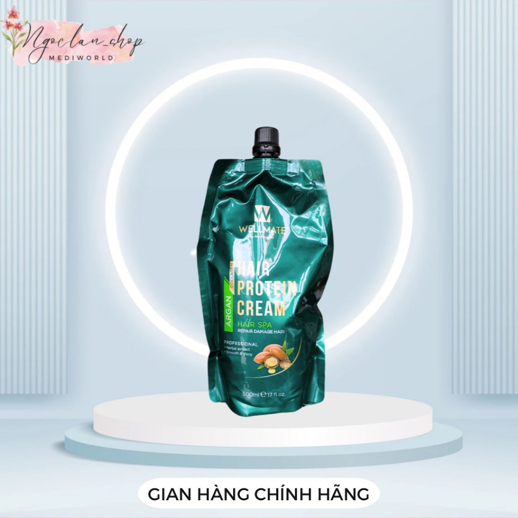 [Chính Hãng] Hấp dầu phục hồi tóc WELLMATE (500ml)