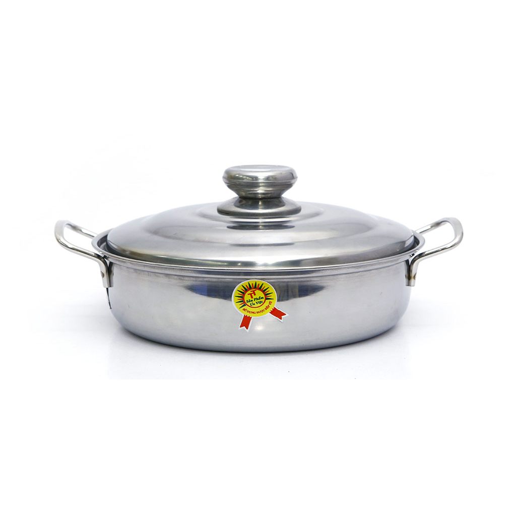 Nồi lẩu 2 ngăn inox Tiến Thành size 26cm