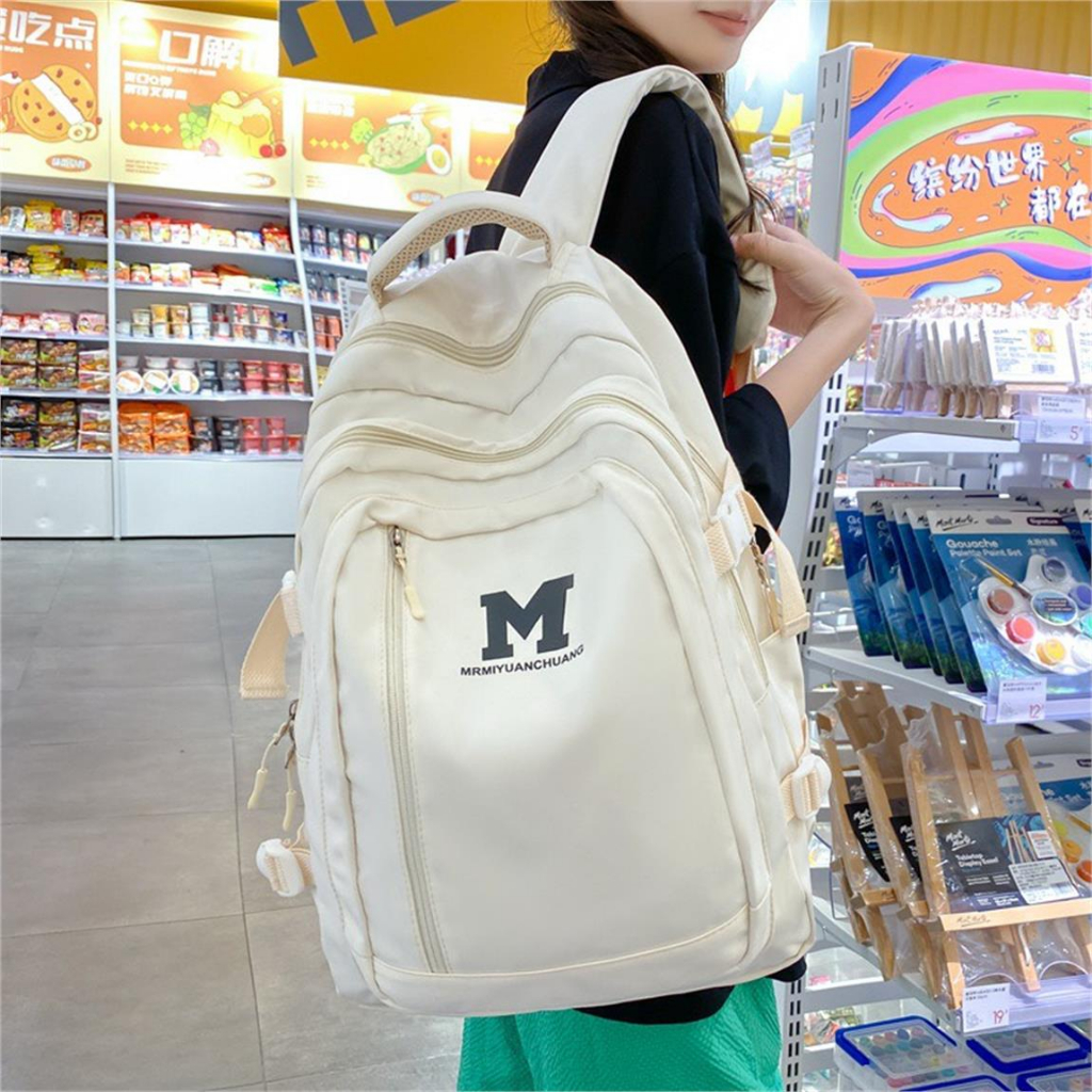 Balô MWC 1186 - Balo Unisex Chất Liệu Vải Dệt Thời Trang Chống Sốc Chống Nước Nhiều Ngăn Siêu Tiện Lợi