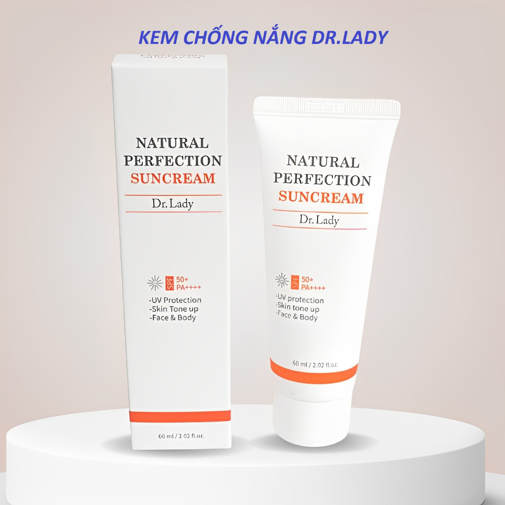 Kem chống nắng Dr Lady Hàn Quốc 60ml SPF 50+