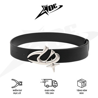 (Có sẵn)  AOE STUDIO - Thắt lưng nam nữ da PU dây nịt cao cấp logo W phong cách Y2K