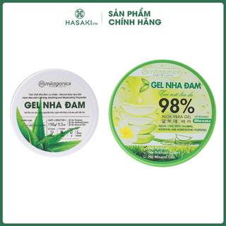 Gel Nha Đam Milaganics Dưỡng Ẩm & Làm Mềm Da Hasaki Sản Phẩm Chính Hãng