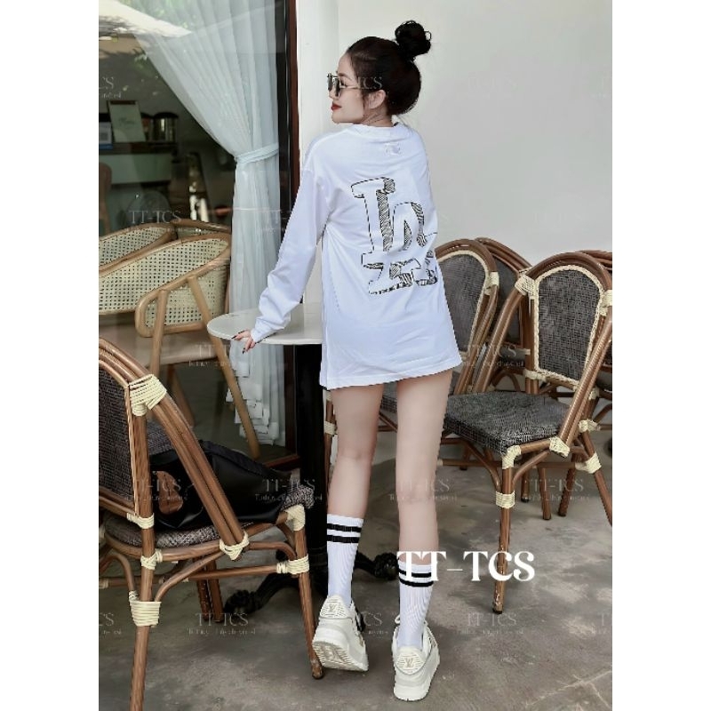 Áo phông dài tay chữ hàng QCL1