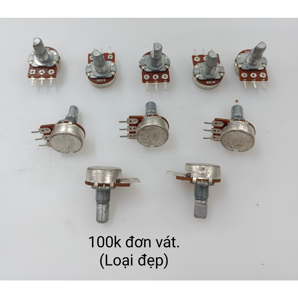 Combo 10 chiết áp đơn vát loại đẹp