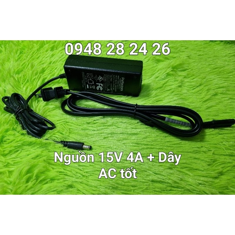 ADAPTER - NGUỒN THAY THẾ LOA KÉO 15V 4A