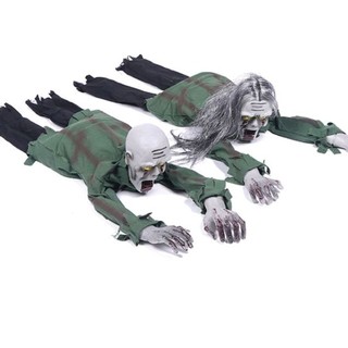 Trang trí Halloween con ma biết bò cảm ứng