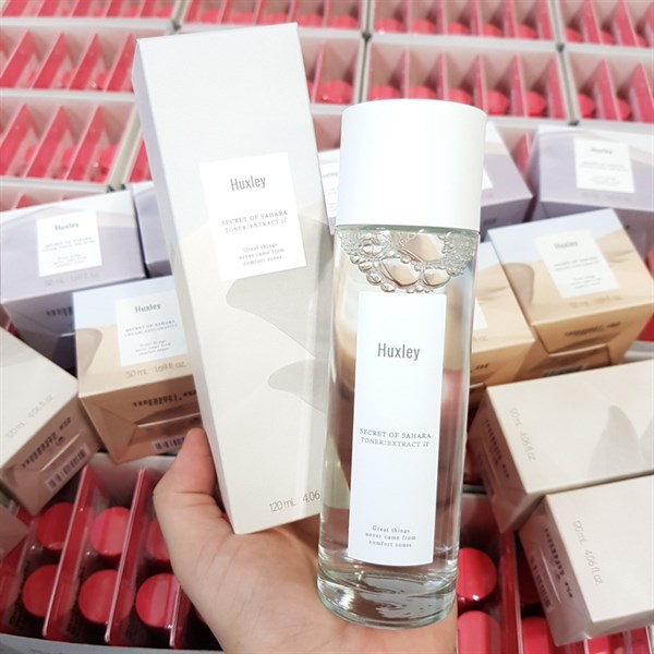 Nước Hoa Hồng Huxley Chiết Xuất Xương Rồng 120ml