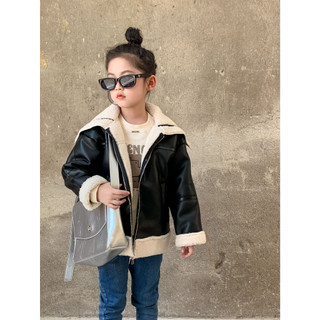 Áo Khoác Da Lót Lông Cừu QCCC