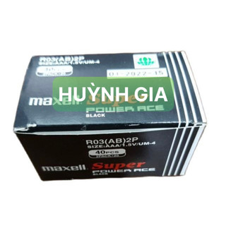 Pin AA - AAA Maxell Hộp 40 Viên