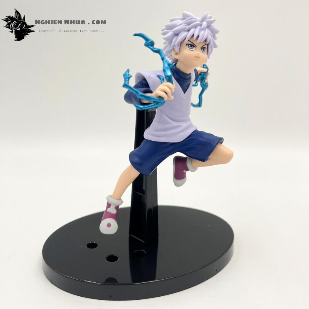 Mô Hình Hunter x Hunter Killua Zoldyck, Freecss, Kurapika  chiến đấu Cao 15 -18cm - nặng 200gr - Figure Hunter x
