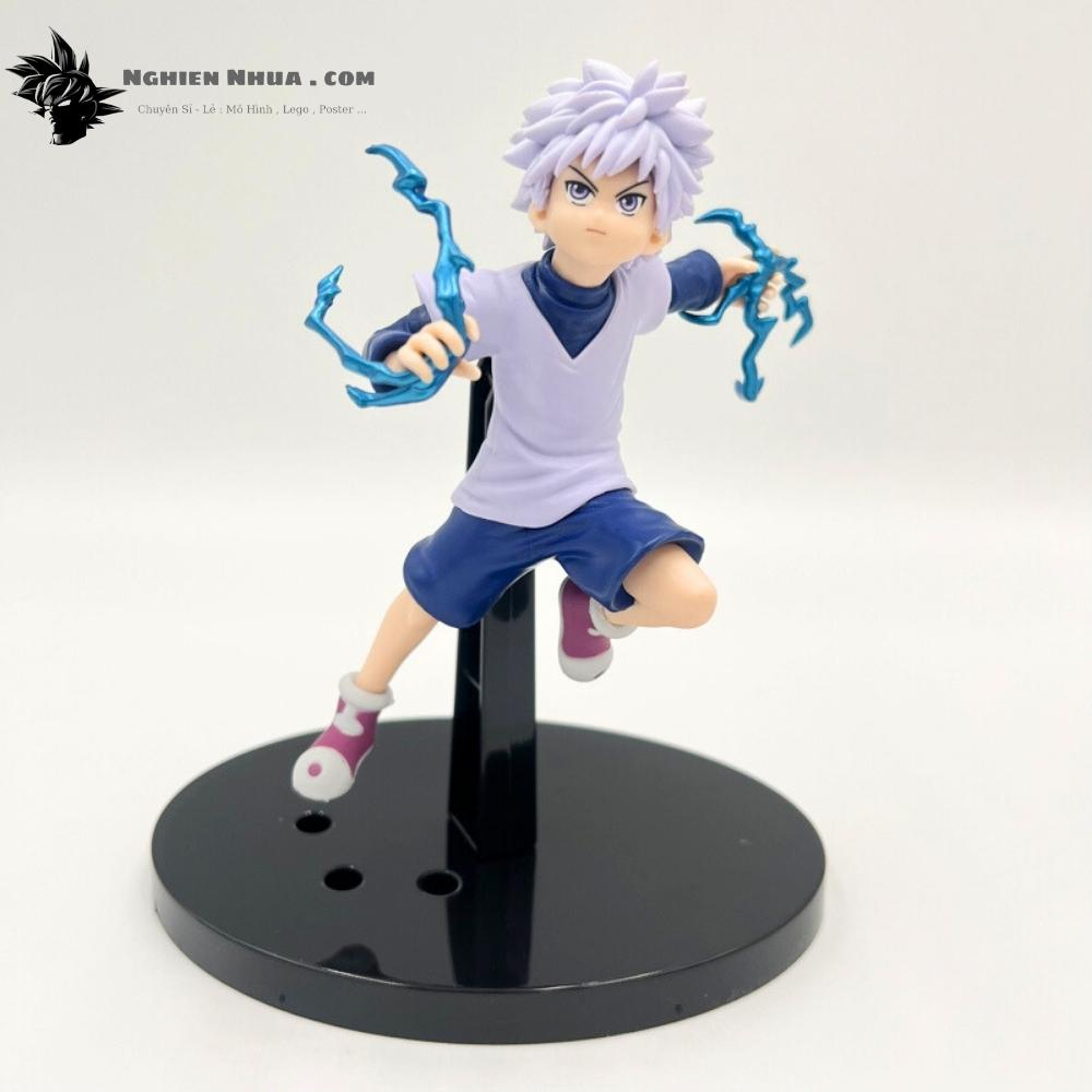 Mô Hình Hunter x Hunter Killua Zoldyck, Freecss, Kurapika  chiến đấu Cao 15 -18cm - nặng 200gr - Figure Hunter x