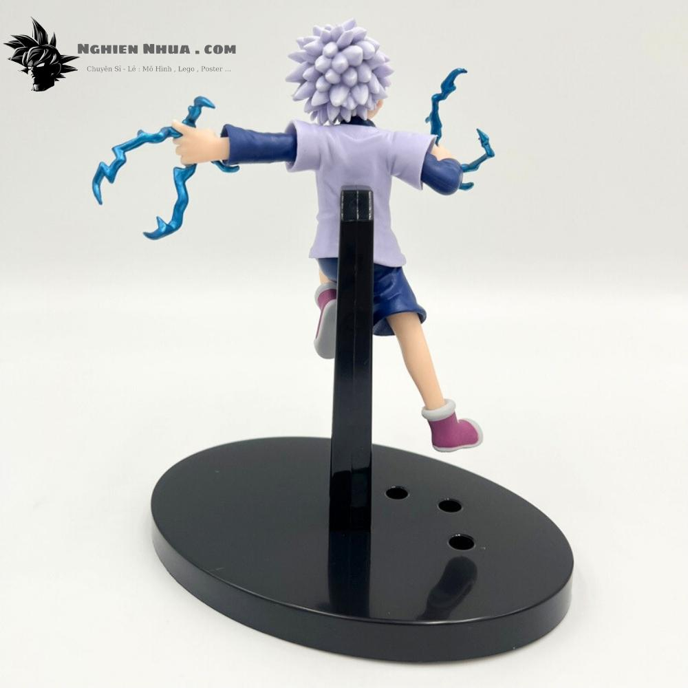 Mô Hình Hunter x Hunter Killua Zoldyck, Freecss, Kurapika  chiến đấu Cao 15 -18cm - nặng 200gr - Figure Hunter x