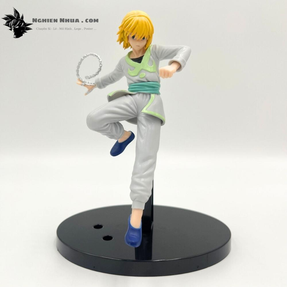 Mô Hình Hunter x Hunter Killua Zoldyck, Freecss, Kurapika  chiến đấu Cao 15 -18cm - nặng 200gr - Figure Hunter x