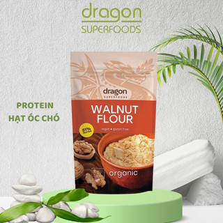 Protein hạt óc chó hữu cơ - walnut flour 200g - dragonfoods