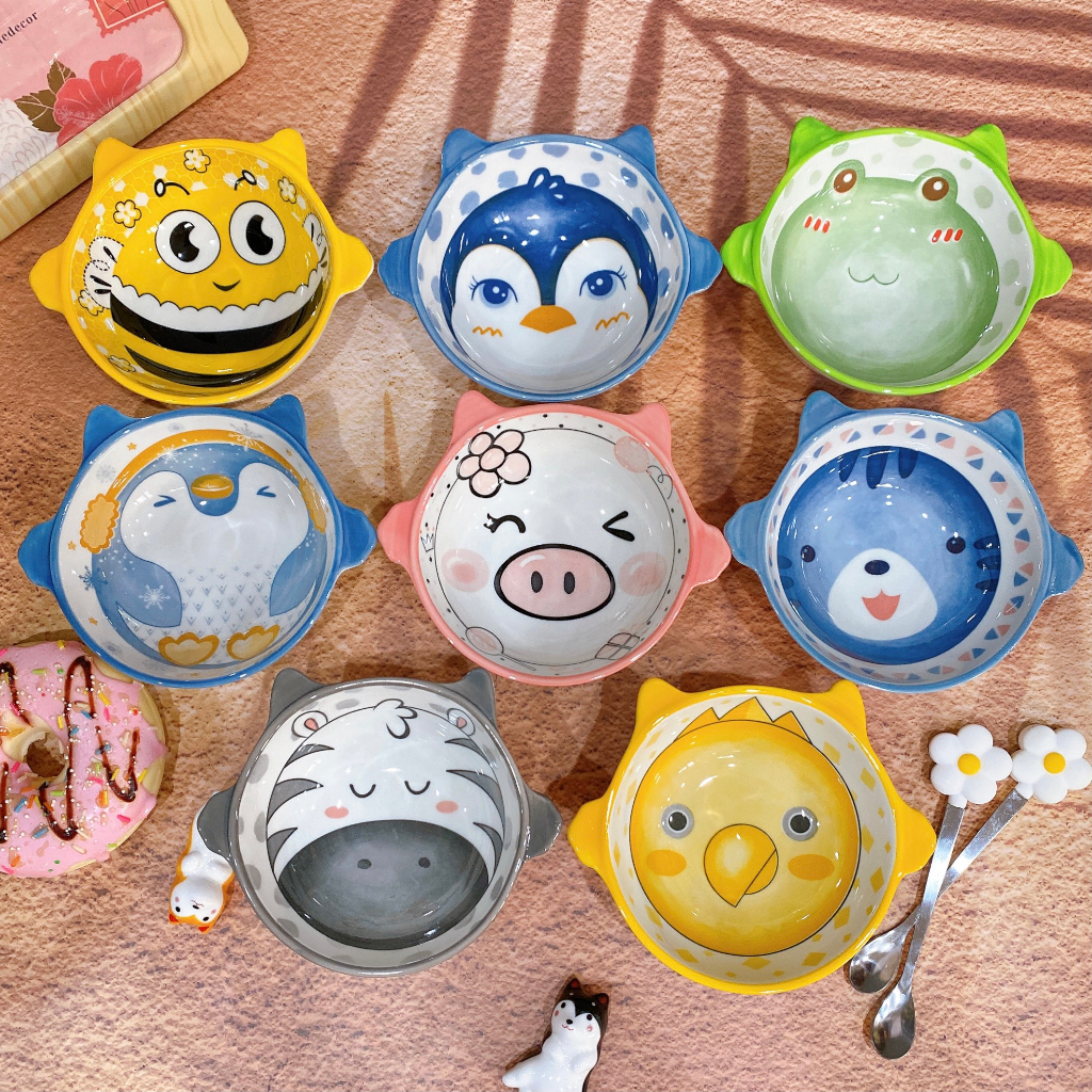 Bát ăn dặm cho bé ;