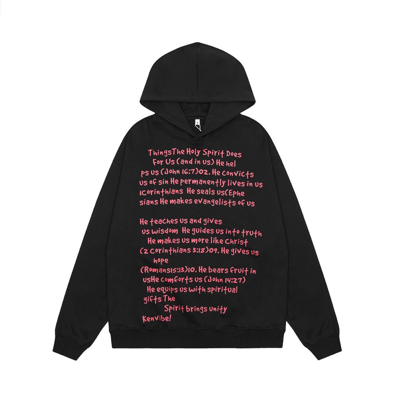 Hàng Cao Cấp - Áo Hoodie Dáng Rộng Unisex phong cách HipHop, Áo Hoodie In Hoạ Tiết Chữ dành cho Nam Nữ