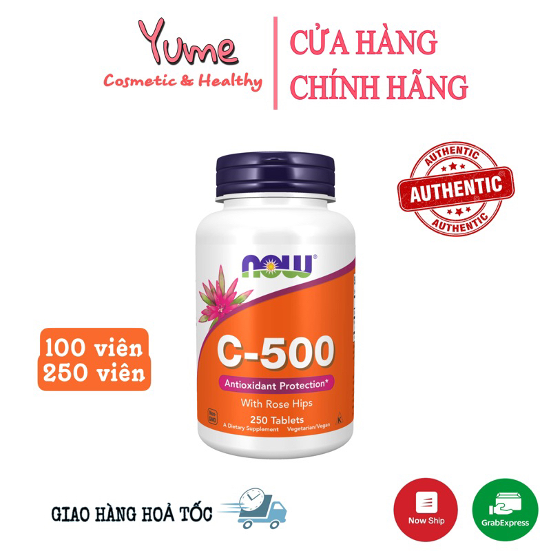 Viên uống bổ sung NOW VitaminC