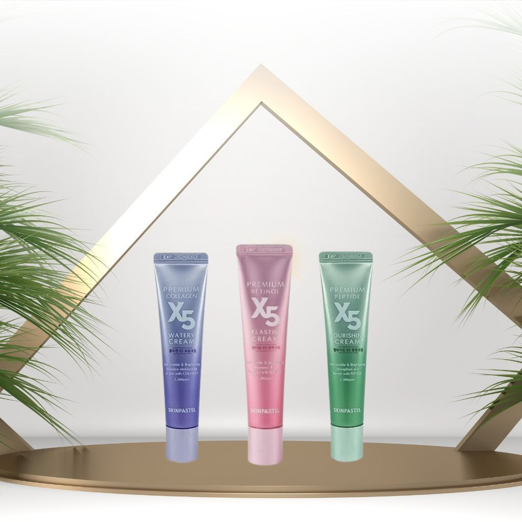 Kem Trẻ Hoá Phục Hồi Dưỡng Trắng Da Retinol X5 Premium Peptide Cream 30ml