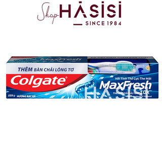 Kem đánh răng colgate - maxfresh với tinh thể cực the mát 225g~230g