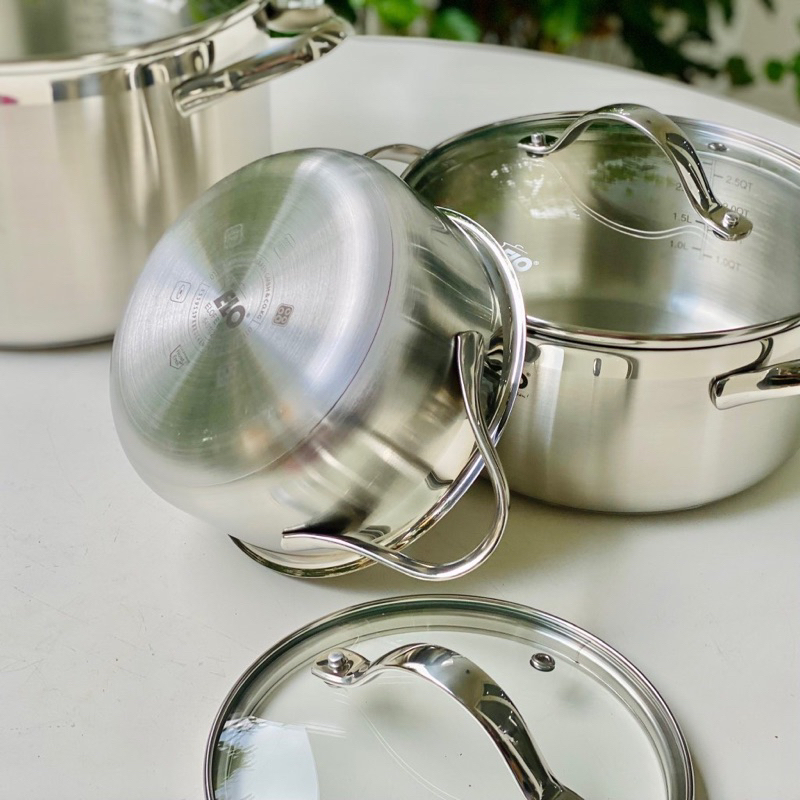 Hàng Mua tại Đức Bộ nồi Elo Belle 3 món dùng được mọi loại bếp - Talaha
